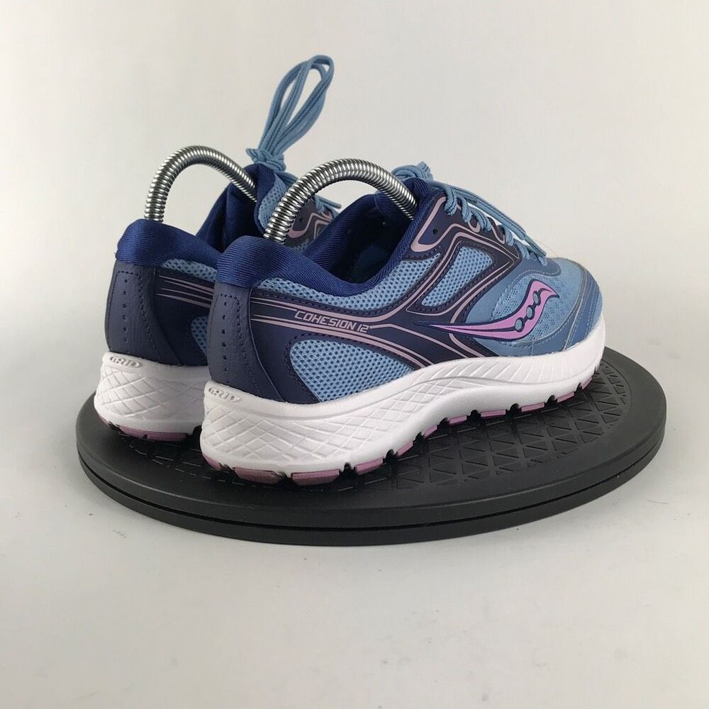 Saucony Cohesion 12 Blue Athletic Running Shoes S10473-3 Women’s Size 7.5 - Picture 5 of 12